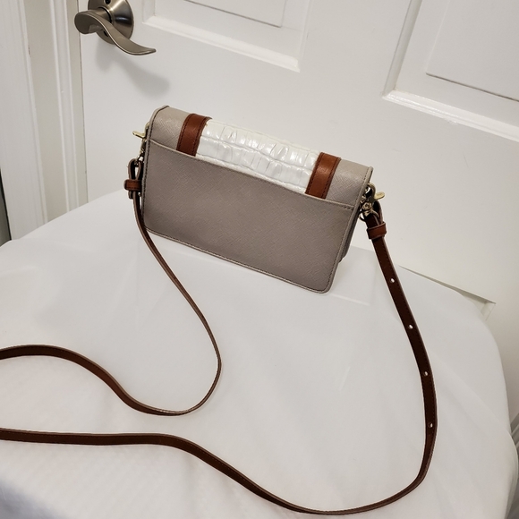 Brahmin DUXBURY Leather Crossbody/Clutch/Wallet, Classic Versatile - Picture 5 of 9